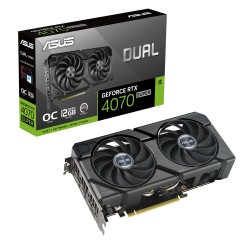 VGA ASUS DUAL-RTX4070S-O12G-EVO NVIDIA PCIE 40 12GDDR6X HDMI